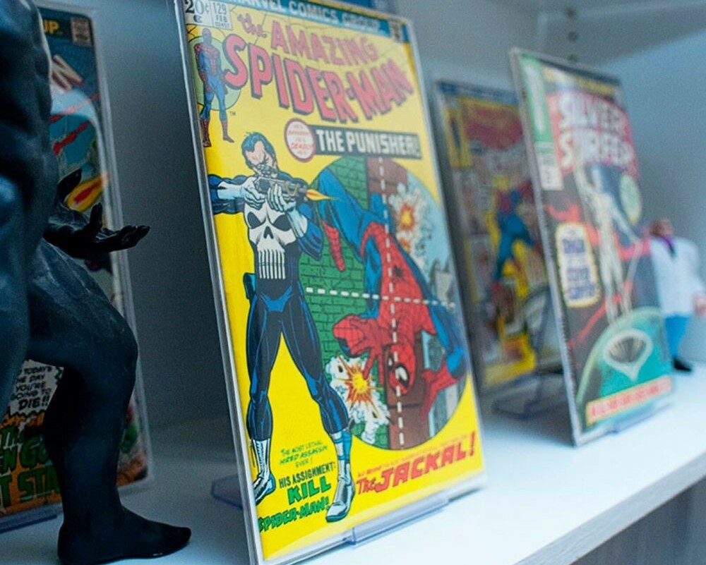 Comic Book Display Shelves
