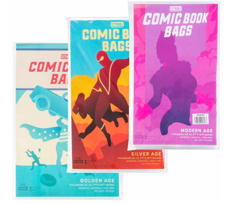 Comic book bags collector bundle