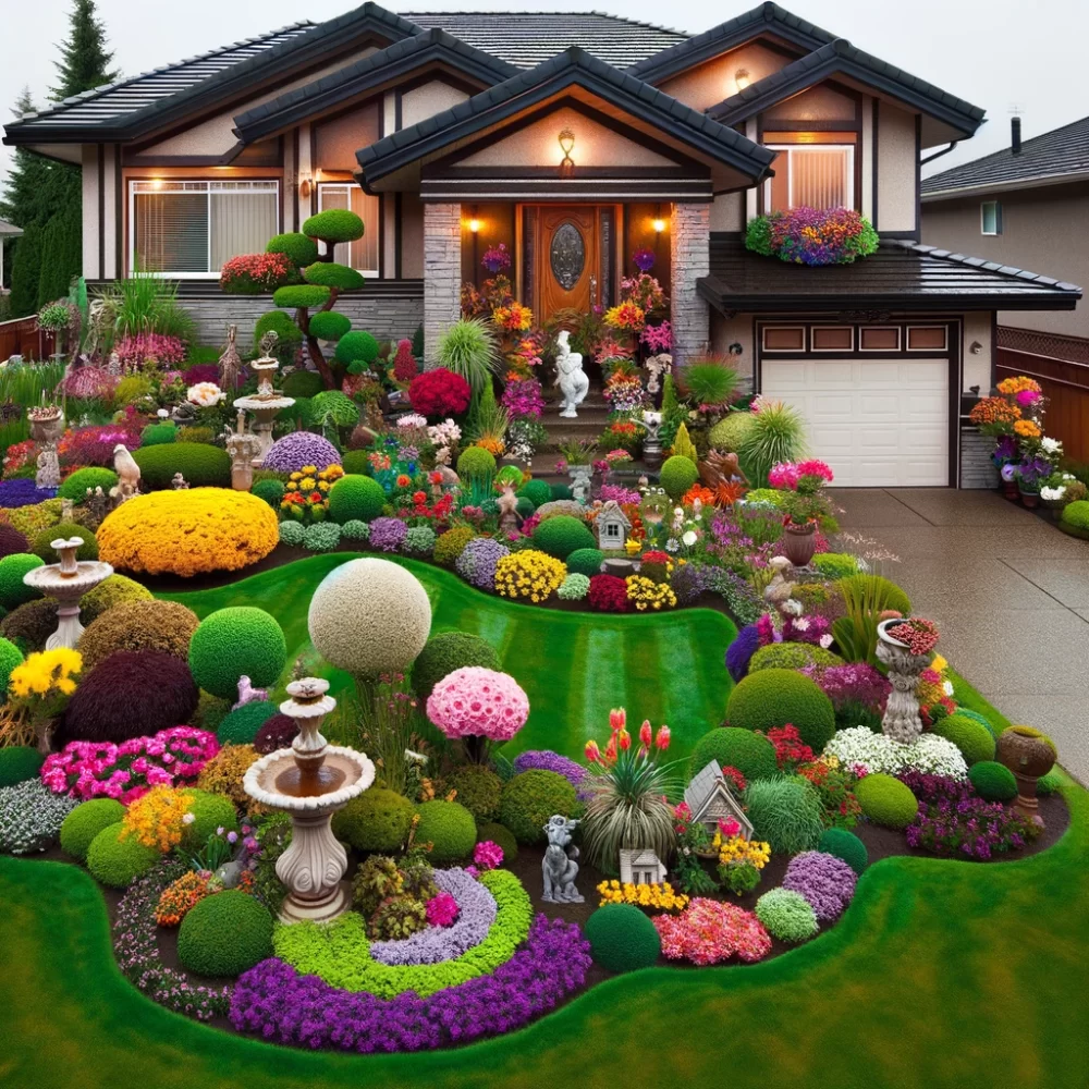 over the top landscaping