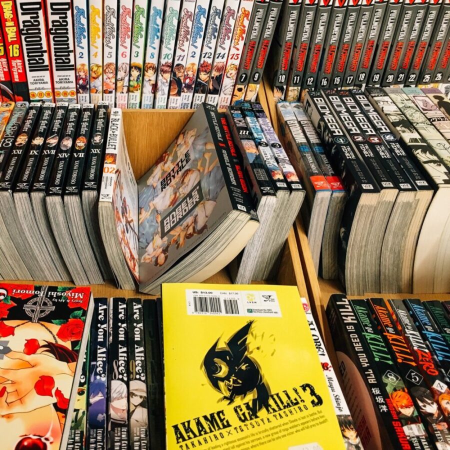 anime comic books