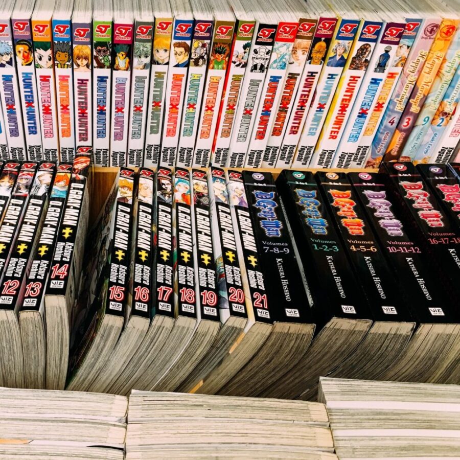 anime comic books